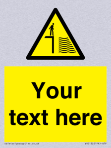 Custom Deep Water Sign